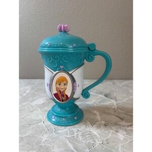 Disney On Ice Frozen Anna Elsa Lidded Cup Mug Sippy‎ Cup Toddler Girl Kid